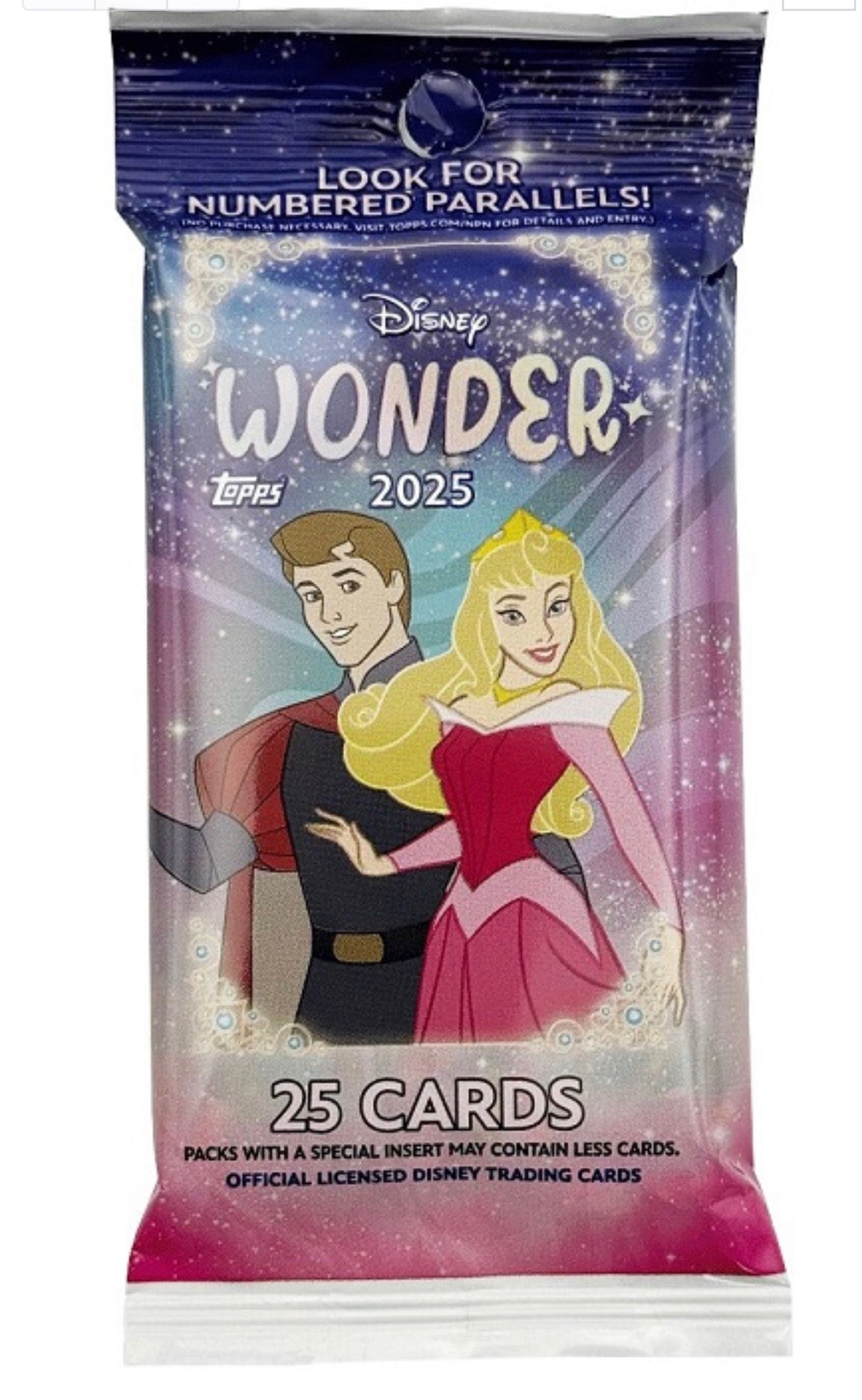 2025 Disney Wonder Fat-Pack Sealed ✅ 25 Karten Topps Booster