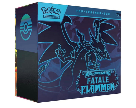 Pokémon Top-Trainer-Box Mega-Entwicklung Fatale Flammen