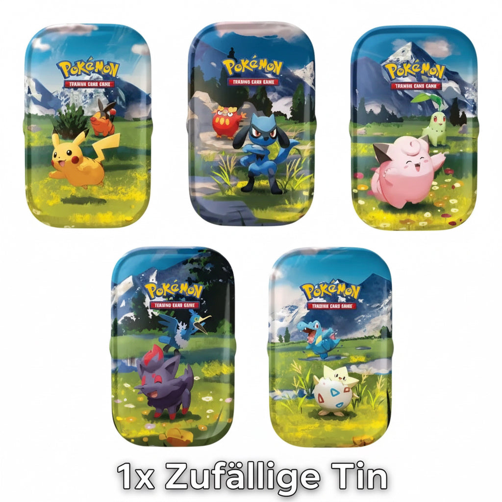 Pokemon | Erhabene Helden | Mini Tin Zufällige Auswahl ! Deutsch