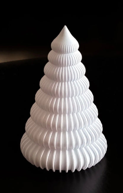 3D Weihnachtsbaum LED Deko - Leuchtender Tannenbaum für Teelichter | Weihnachtsdekoration