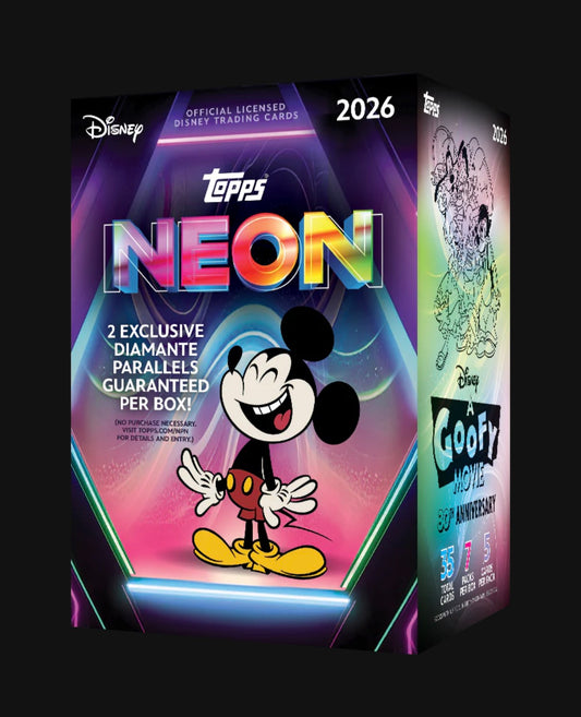 Topps Disney Neon Value Box 2026
