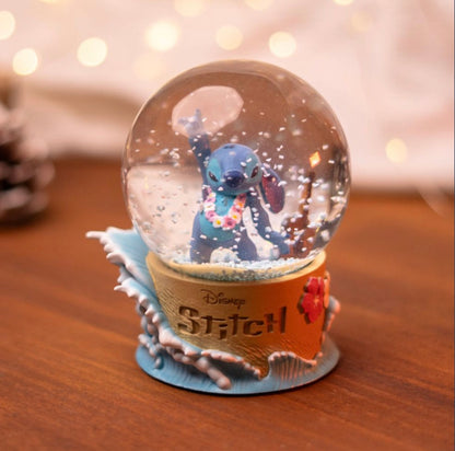 Schneekugel Disney Stitch Weihnachten | Lilo & Stitch Dekoartikel 12cmx8cmx8cm
