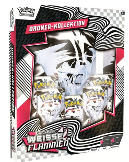 Pokémon Ordner-Kollektion Karmesin & Purpur - Weiße Flammen