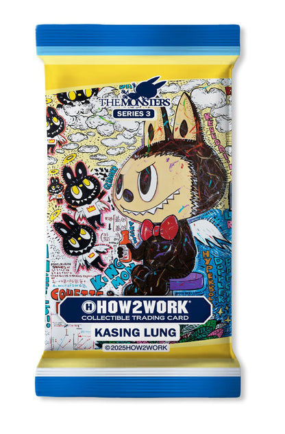 HOW2WORK The Monsters Series 3 Trading Card Box - Kasing Lung Collectible