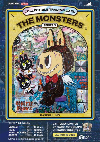 HOW2WORK The Monsters Series 3 Trading Card Box - Kasing Lung Collectible
