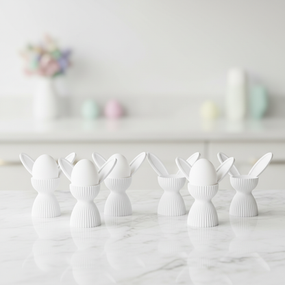 Eierhalter Hase – 3D-gedruckt | Osterfrühstück Deko