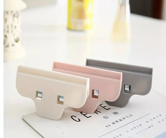 3er Set Pack Tüten-Verschlussclips – Praktische Clips für Beutel, Snacks & Verpackungen