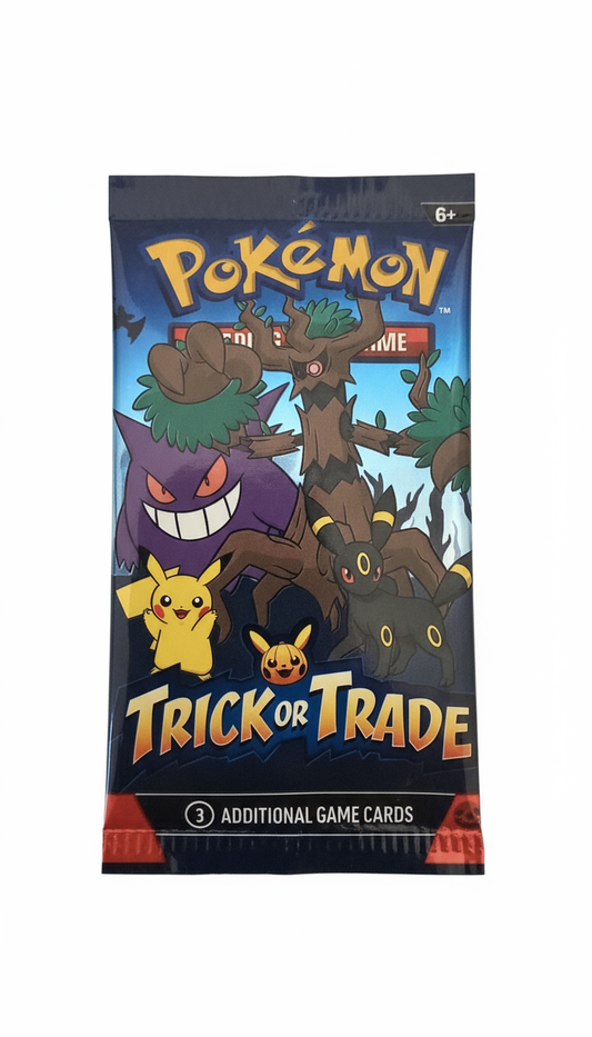 Pokémon Trick or Trade Booster Pack - Halloween Edition - 3 Karten