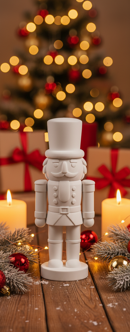 Nussknacker in weihnachtlicher Atmosphäre