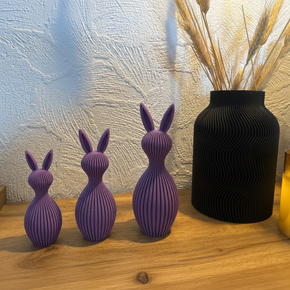 Osterhasen Lila medium